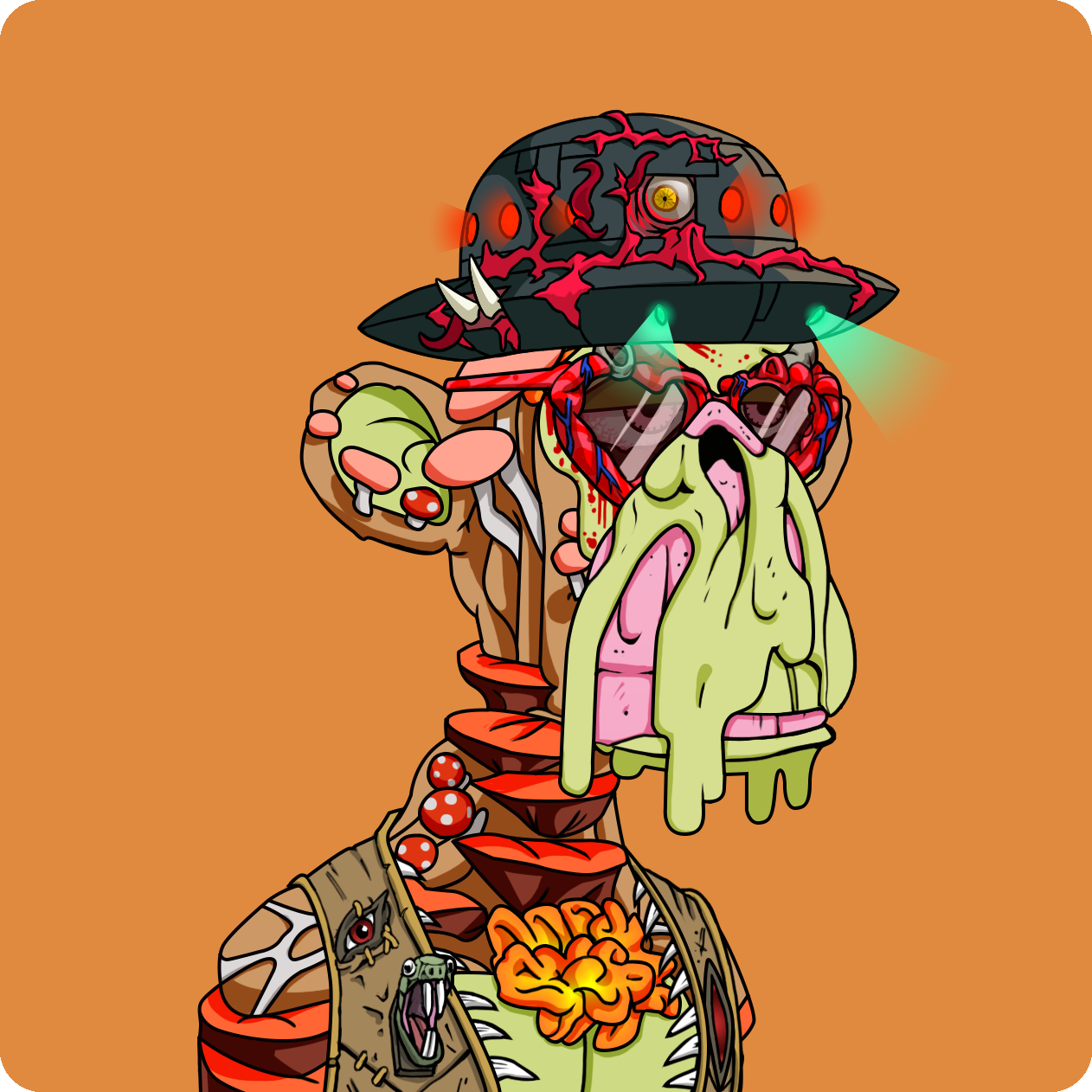 Yuga Labs - Mutant Ape Yacht Club - NFT # 17988