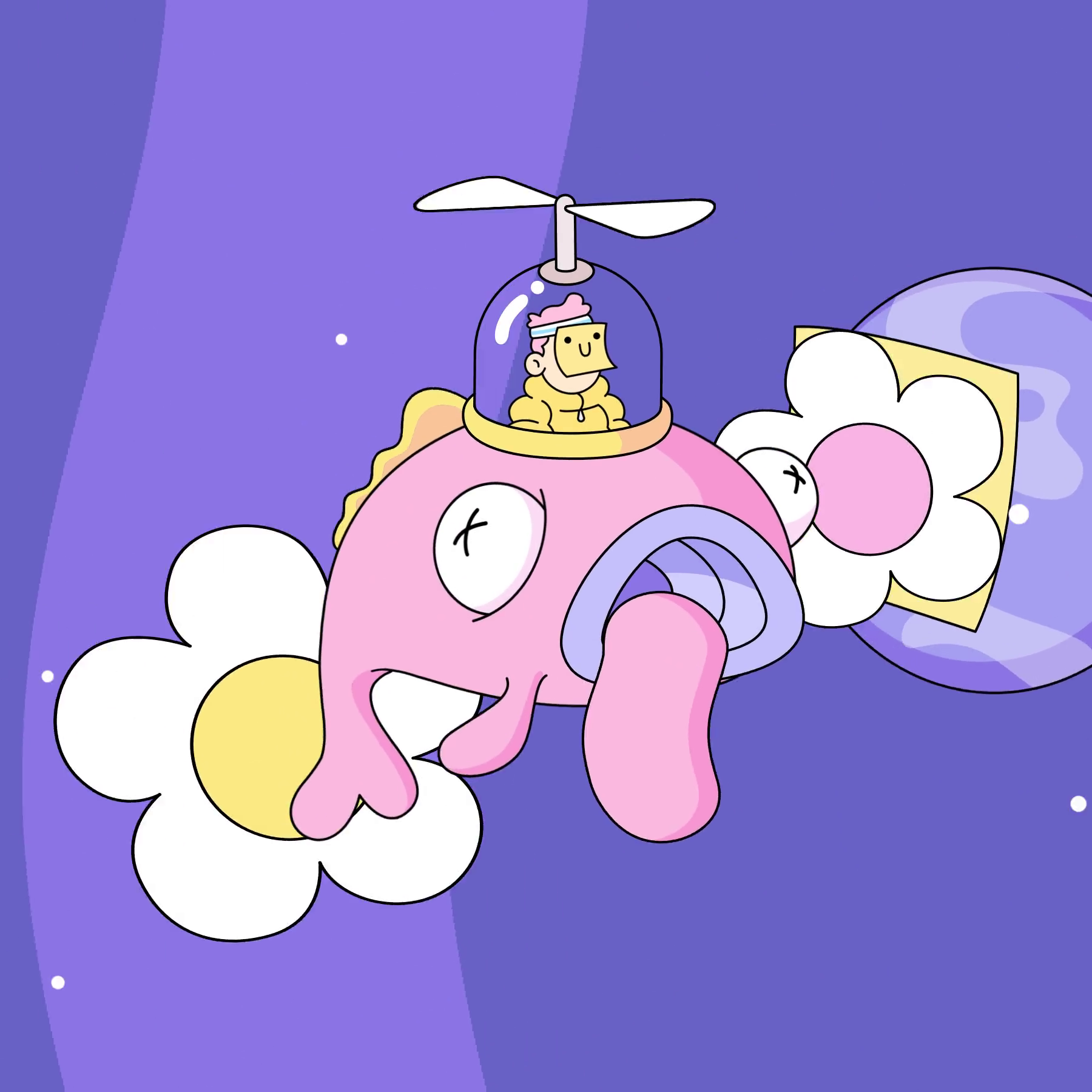 The Doodles Founders - Space Doodles - Space Doodle #9913 - NFT # 9913