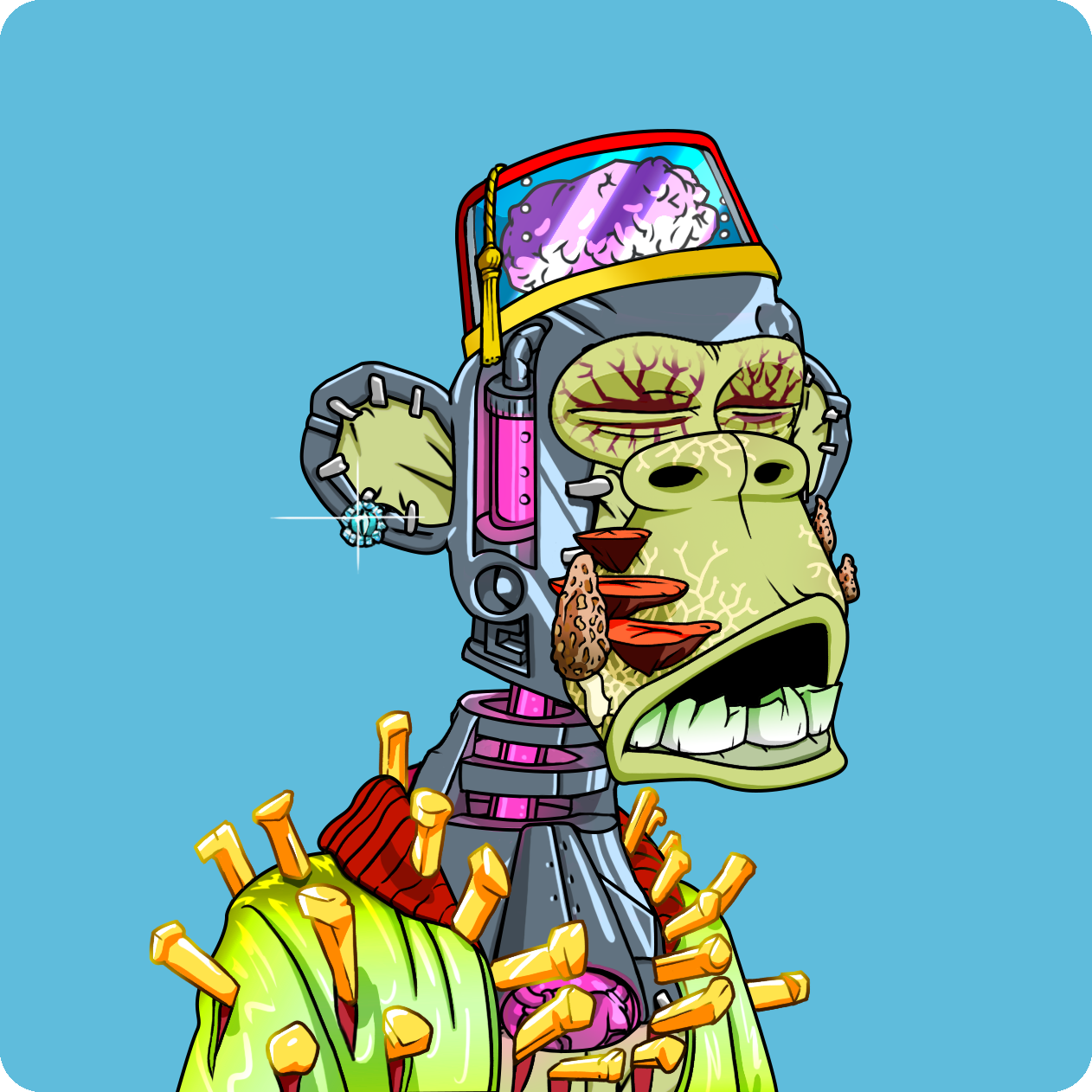 Yuga Labs - Mutant Ape Yacht Club - NFT # 5697