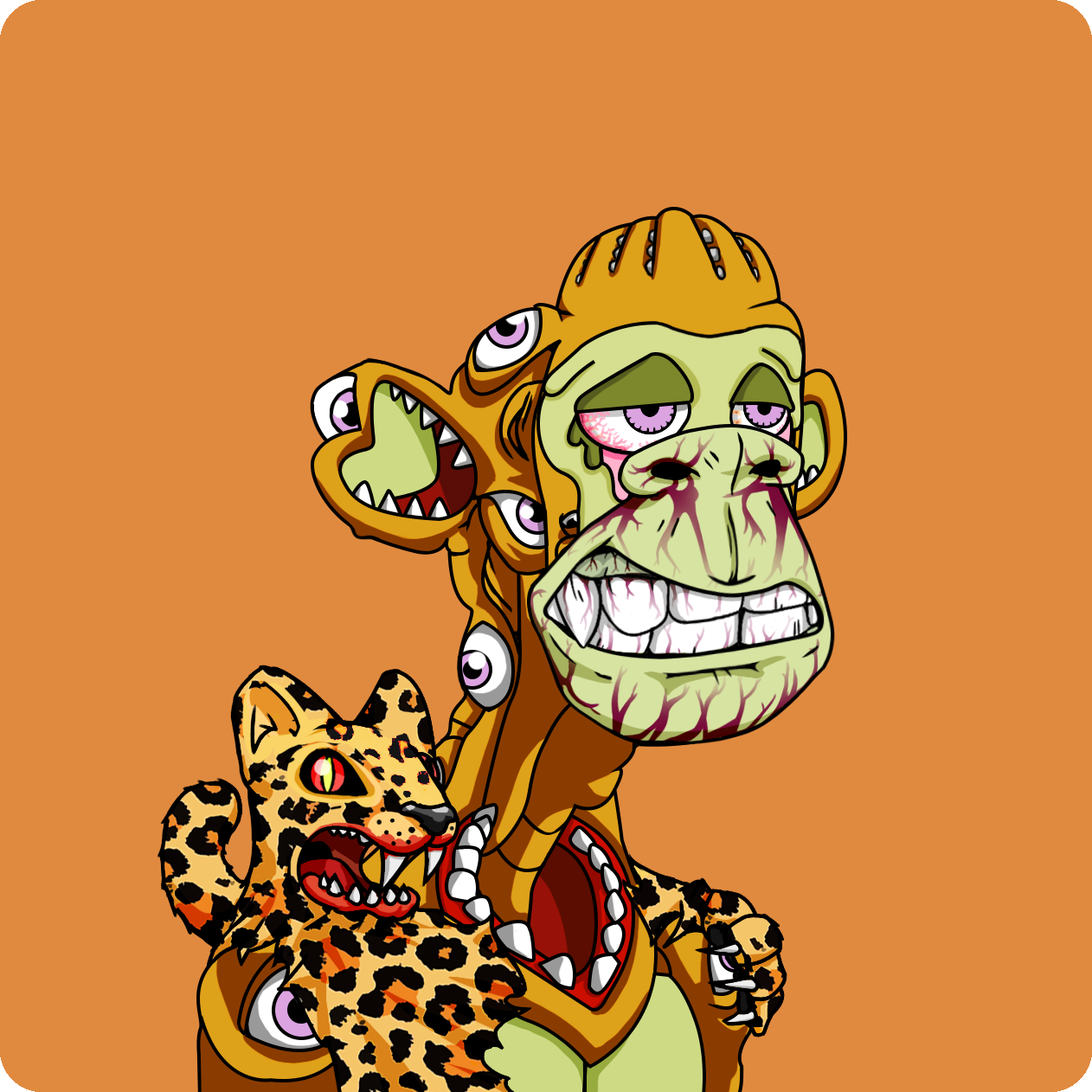 Yuga Labs - Mutant Ape Yacht Club - NFT # 17854