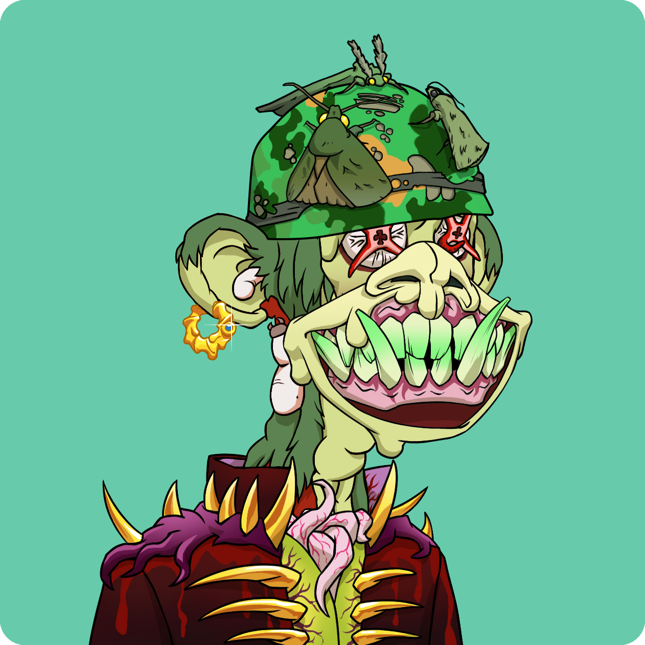 Yuga Labs - Mutant Ape Yacht Club - NFT # 14215