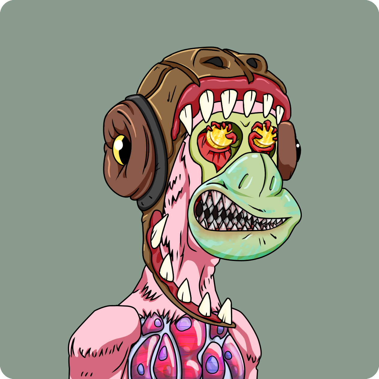 Yuga Labs - Mutant Ape Yacht Club - NFT # 28628