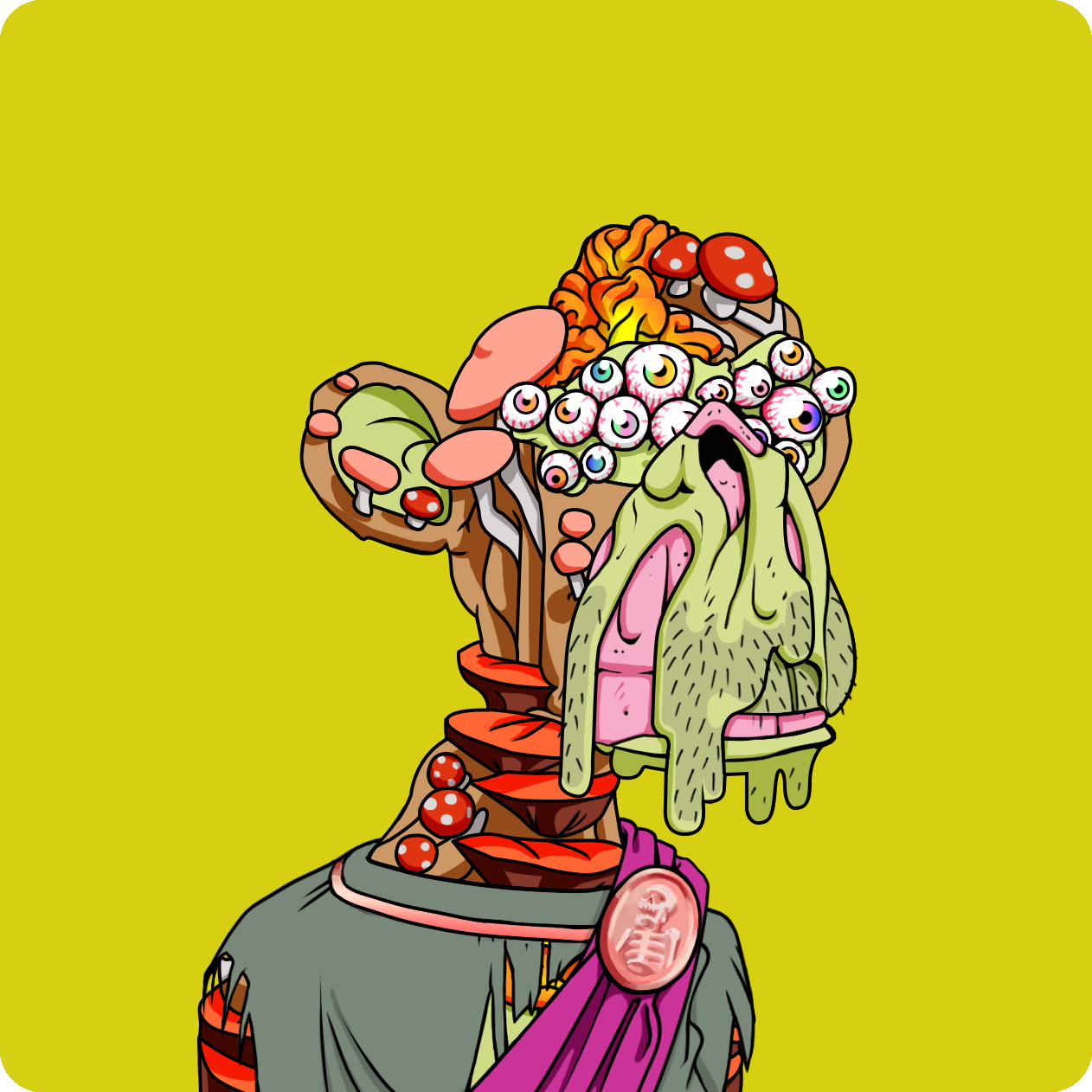 Yuga Labs - Mutant Ape Yacht Club - NFT # 16082