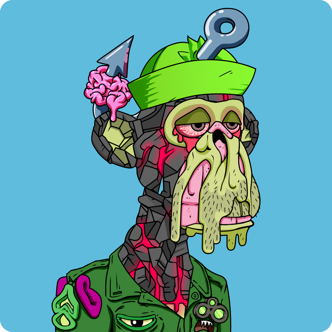 Yuga Labs - Mutant Ape Yacht Club - NFT # 1684