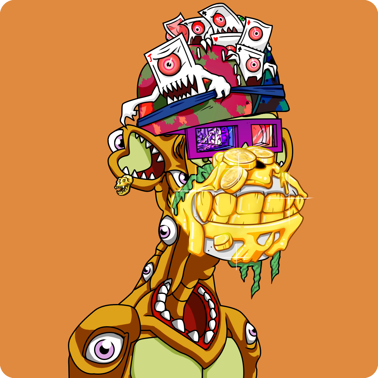 Yuga Labs - Mutant Ape Yacht Club - NFT # 17848