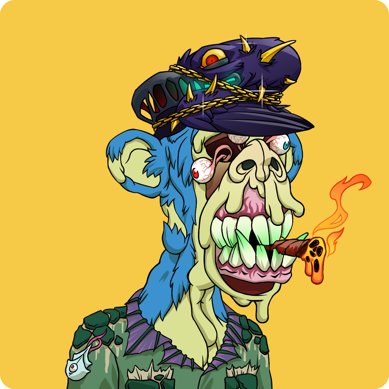 Yuga Labs - Mutant Ape Yacht Club - NFT # 18647