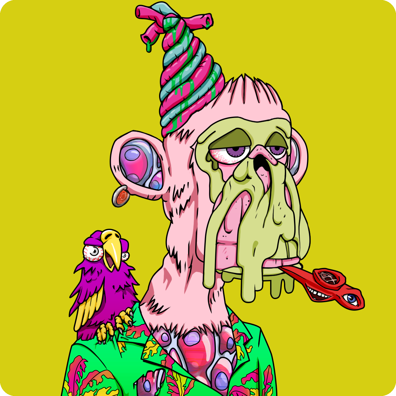 Yuga Labs - Mutant Ape Yacht Club - NFT # 19482