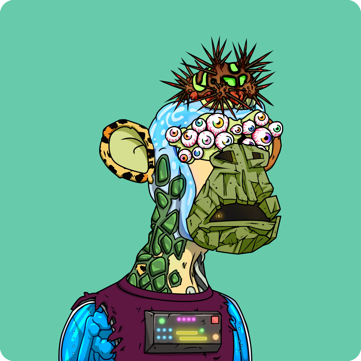 Yuga Labs - Mutant Ape Yacht Club - NFT # 19428