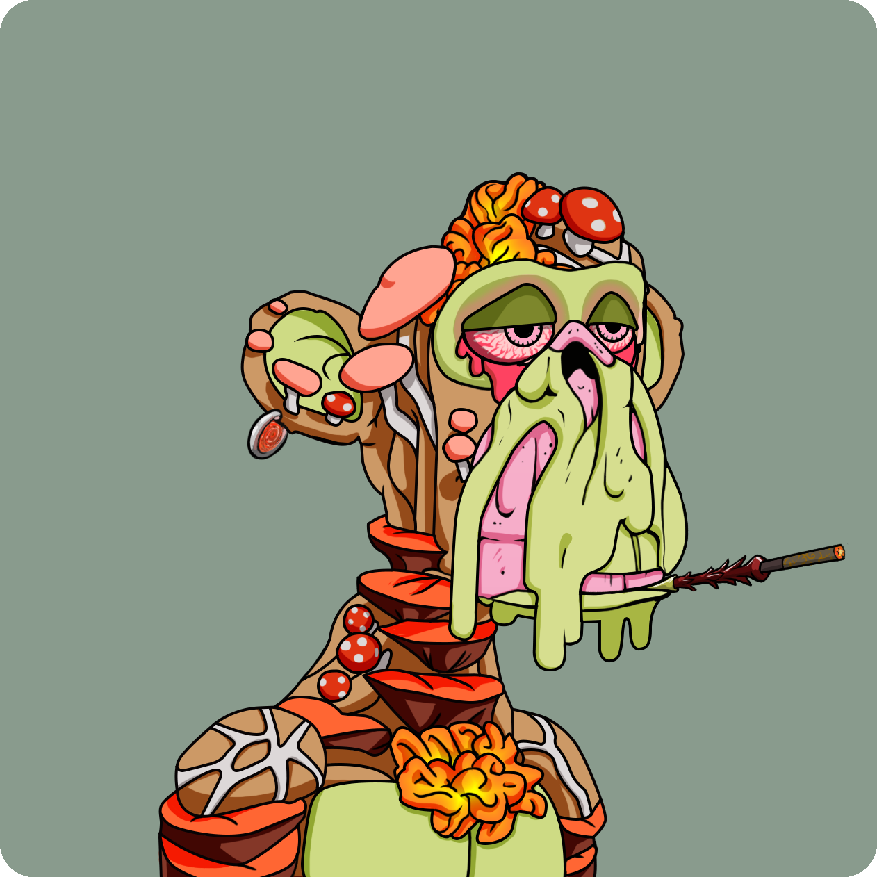 Yuga Labs - Mutant Ape Yacht Club - NFT # 8543