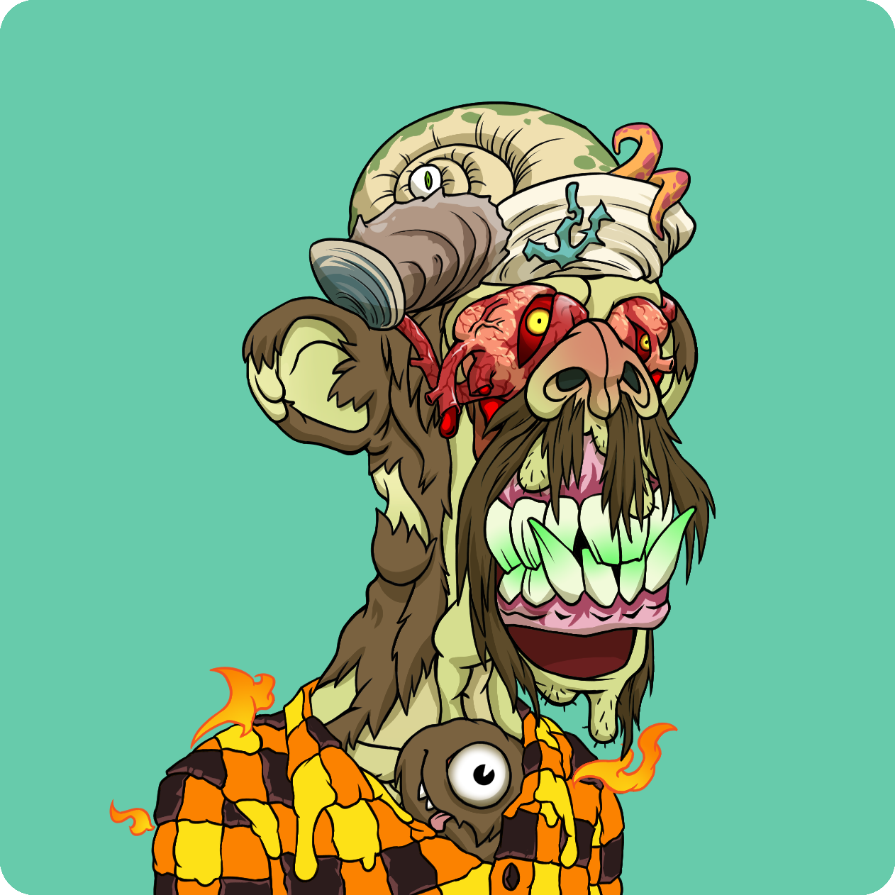 Yuga Labs - Mutant Ape Yacht Club - NFT # 5693