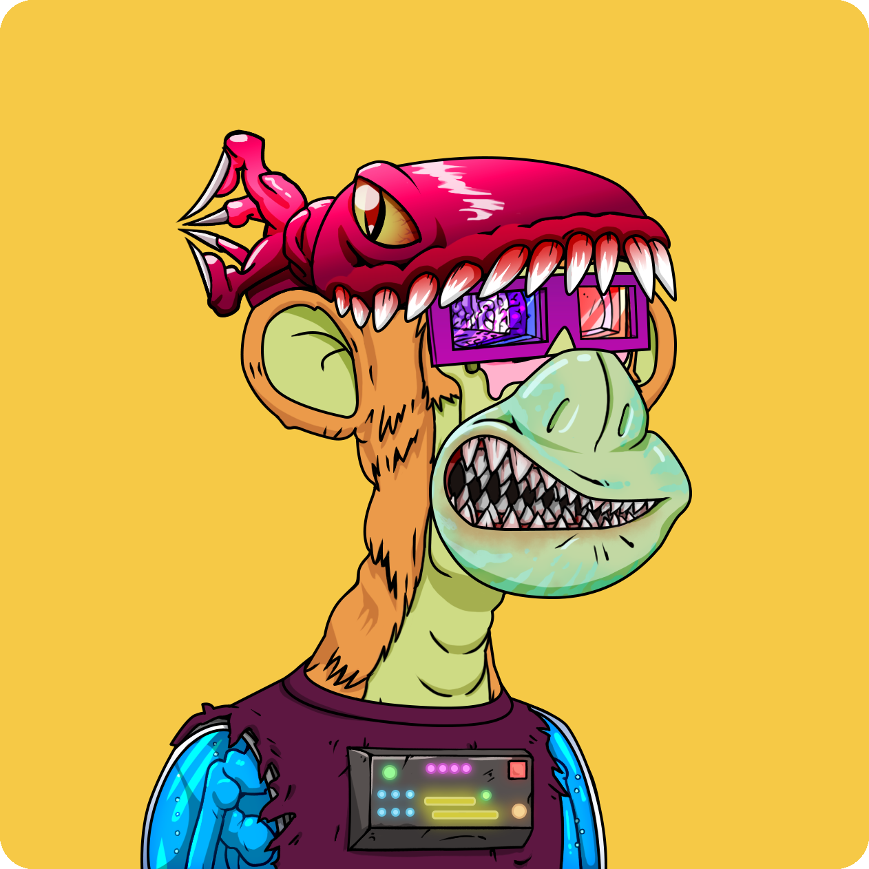 Yuga Labs - Mutant Ape Yacht Club - NFT # 5254