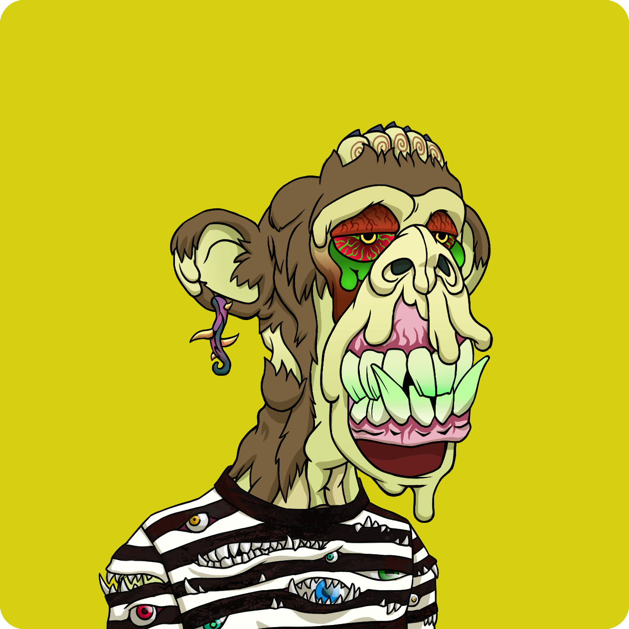 Yuga Labs - Mutant Ape Yacht Club - NFT # 13029