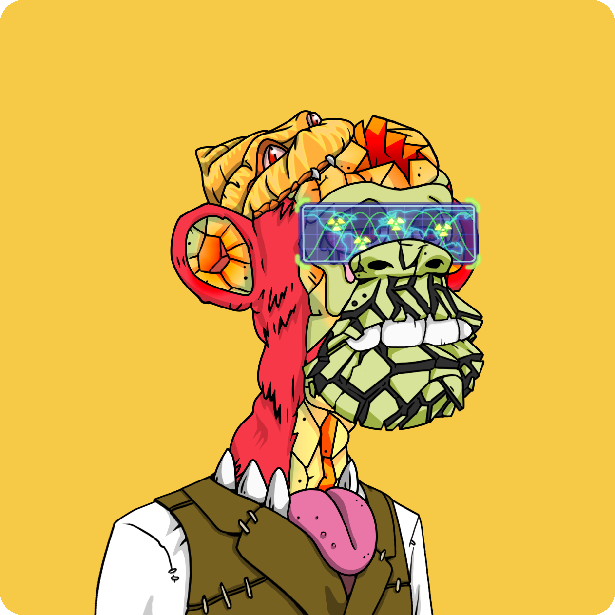 Yuga Labs - Mutant Ape Yacht Club - NFT # 4058