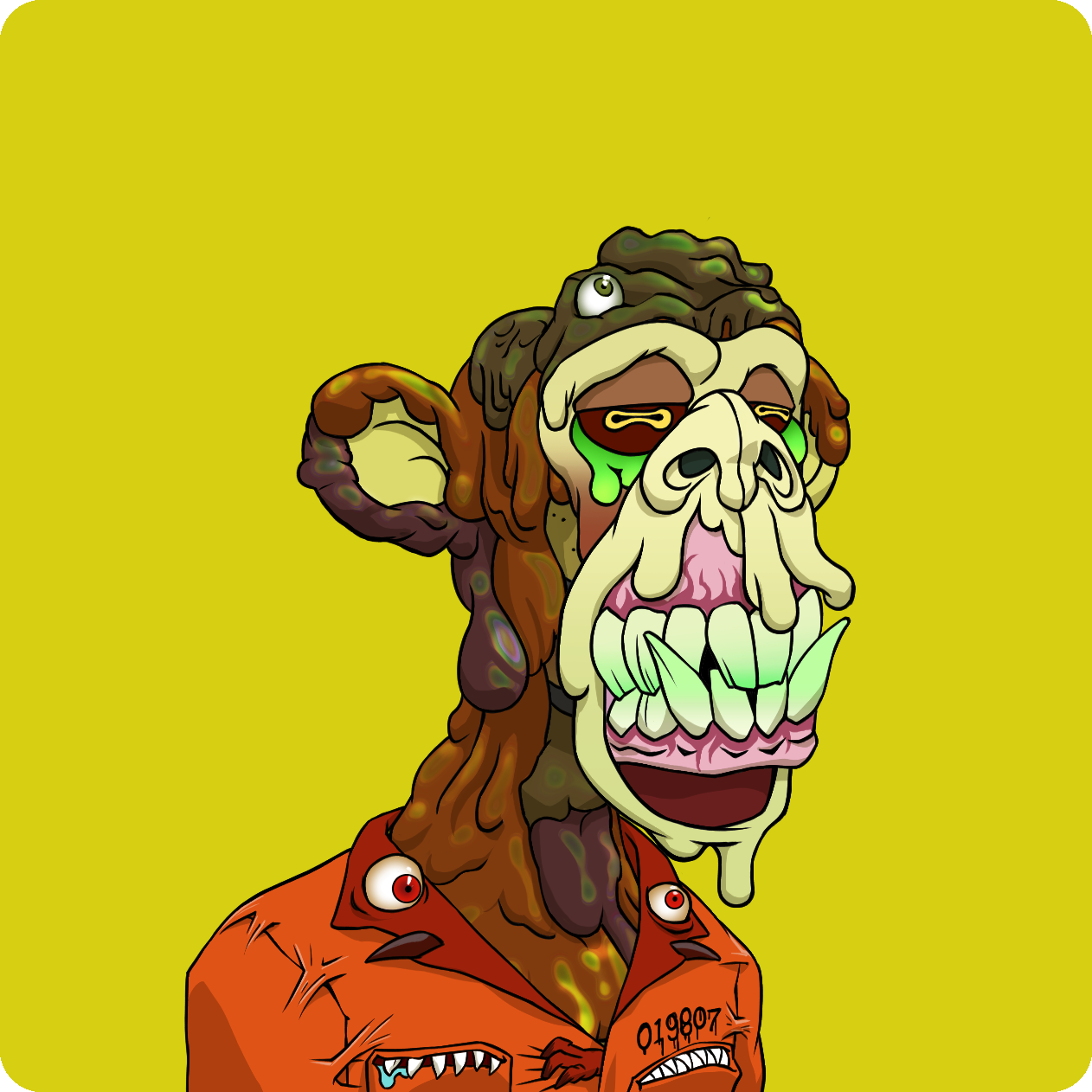 Yuga Labs - Mutant Ape Yacht Club - NFT # 8681