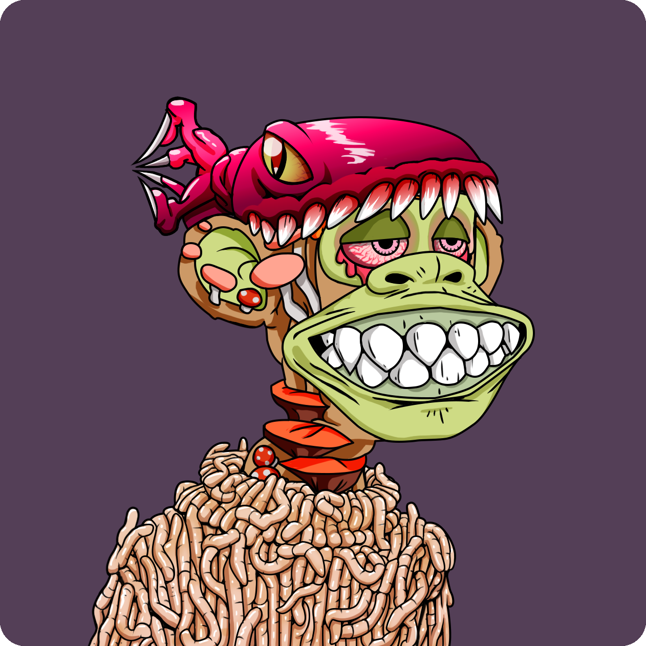 Yuga Labs - Mutant Ape Yacht Club - NFT # 1047