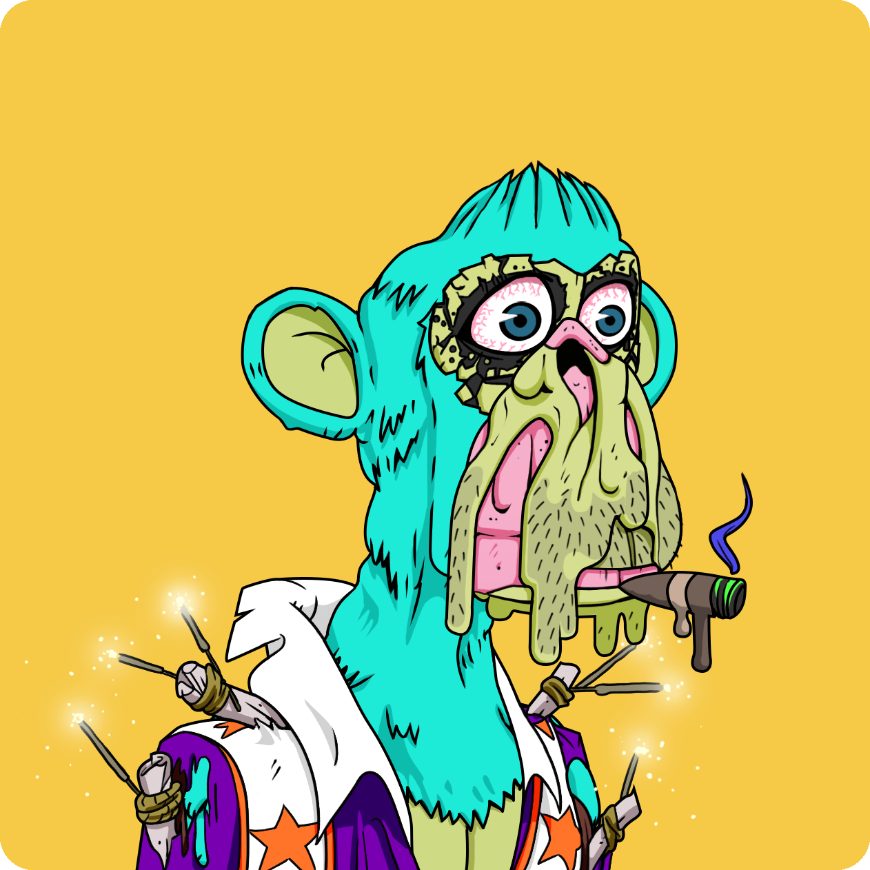 Yuga Labs - Mutant Ape Yacht Club - NFT # 15766