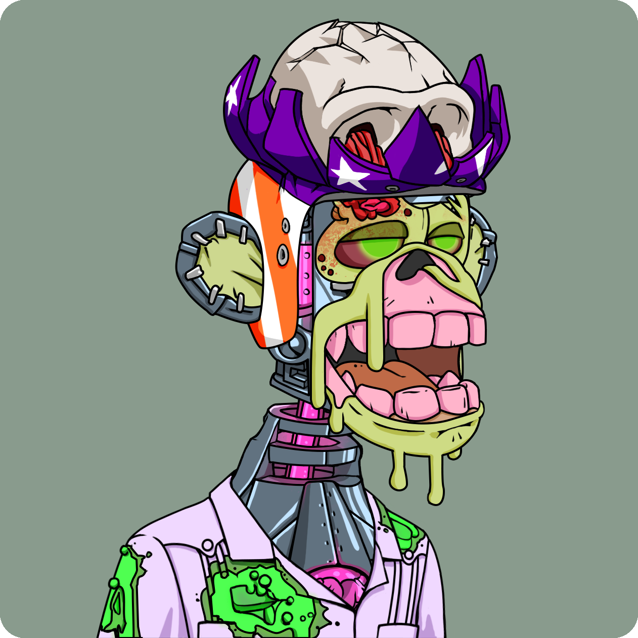 Yuga Labs - Mutant Ape Yacht Club - NFT # 3908