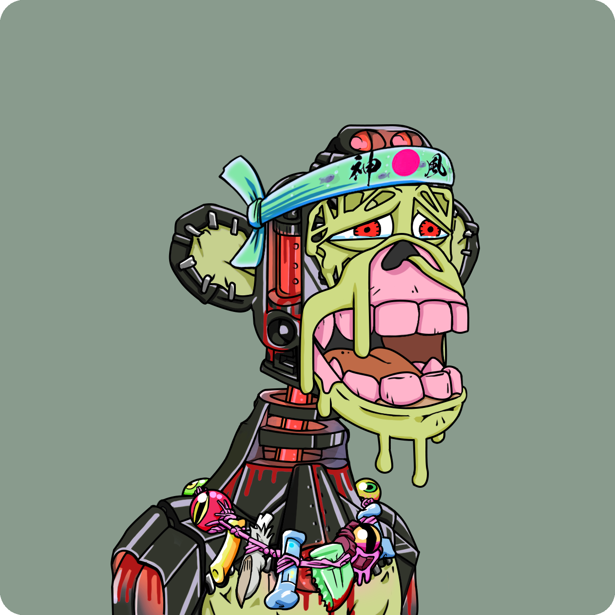 Yuga Labs - Mutant Ape Yacht Club - NFT # 6643