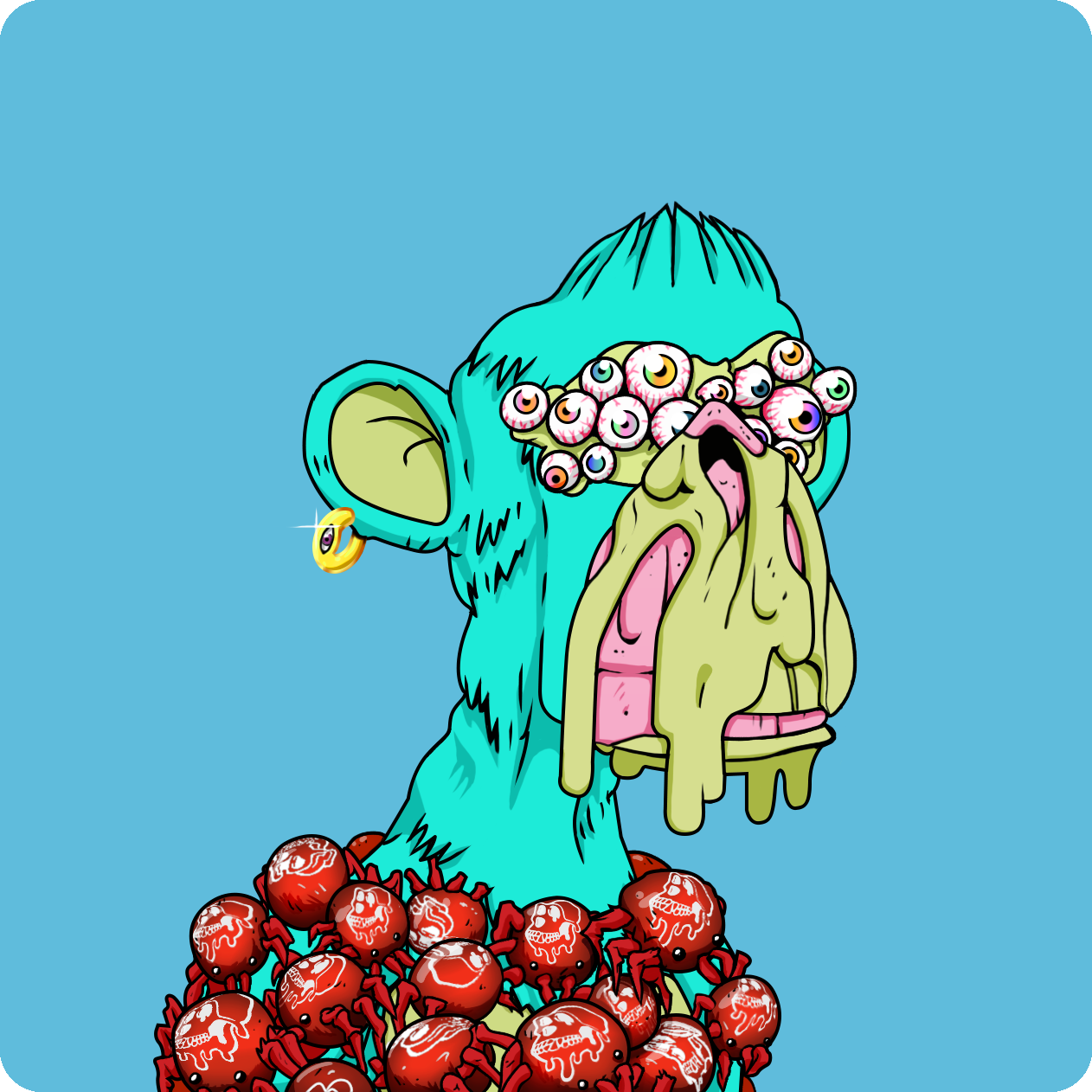 Yuga Labs - Mutant Ape Yacht Club - NFT # 19824