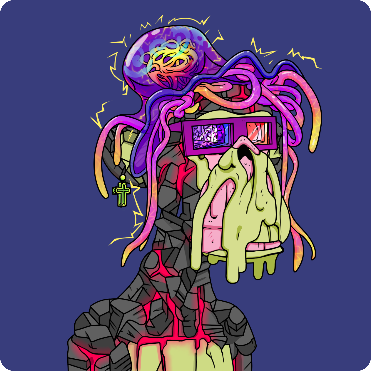 Yuga Labs - Mutant Ape Yacht Club - NFT # 244