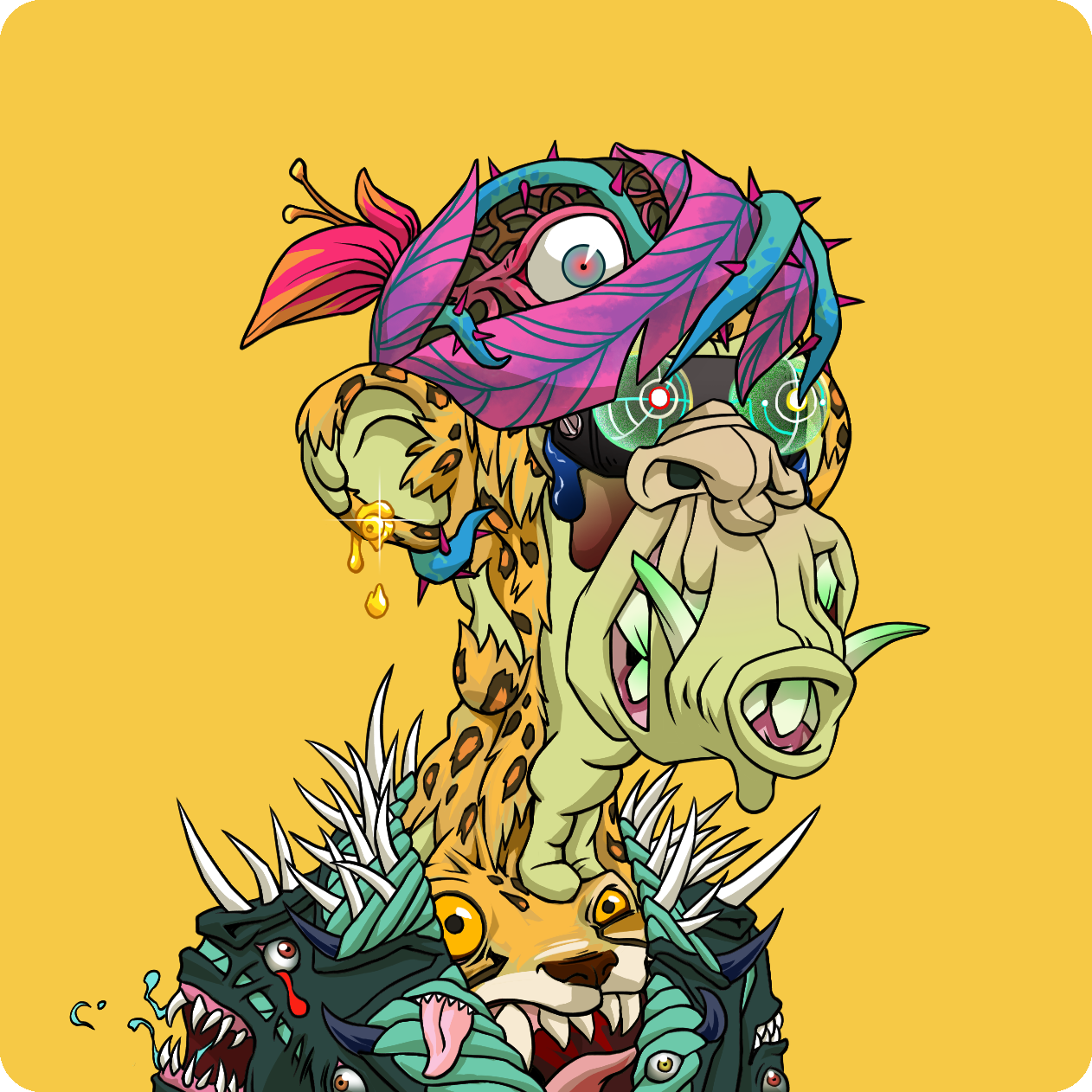 Yuga Labs - Mutant Ape Yacht Club - NFT # 13757