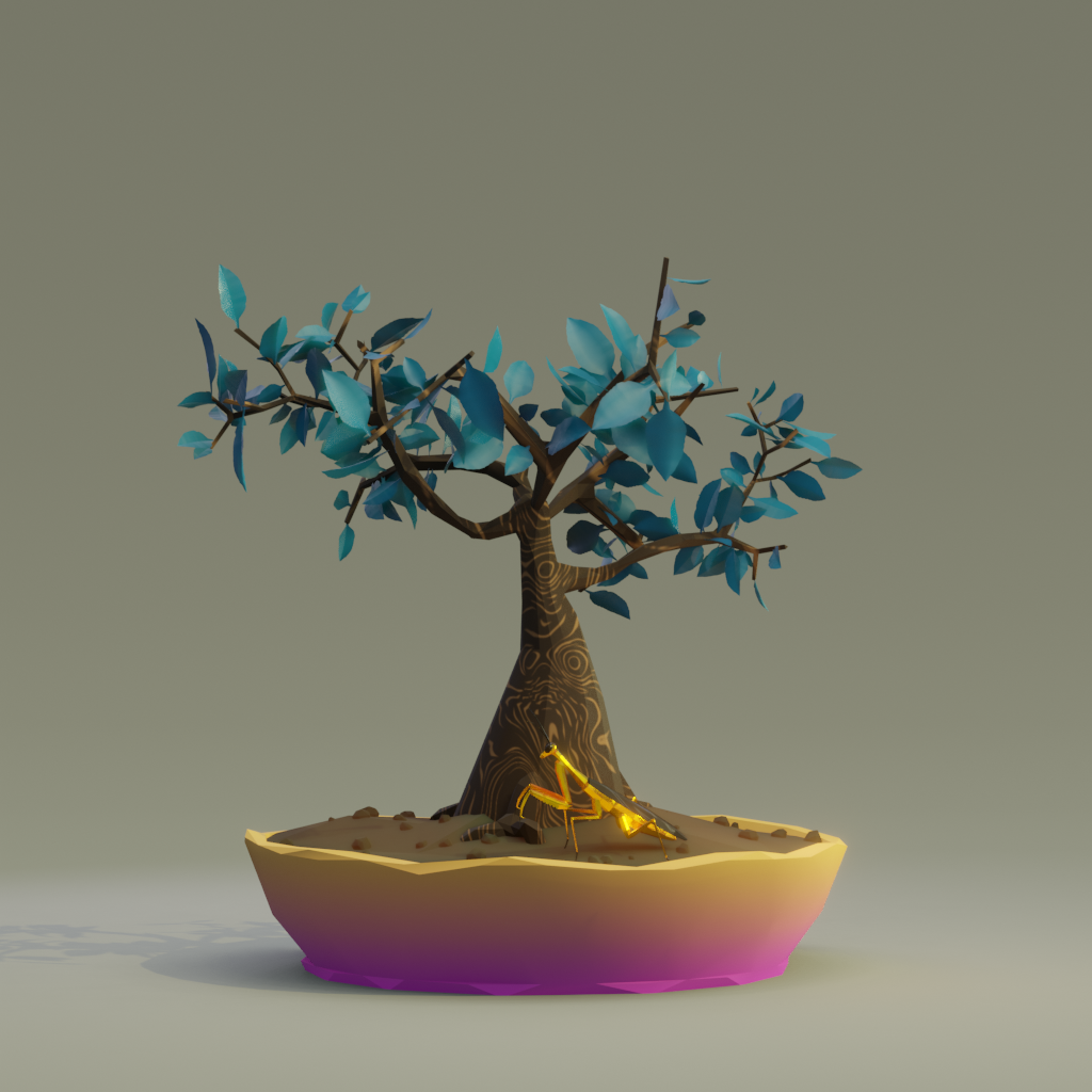 ZENFT Garden Society - Bonsai - Bonsai #8364 - NFT # 8364