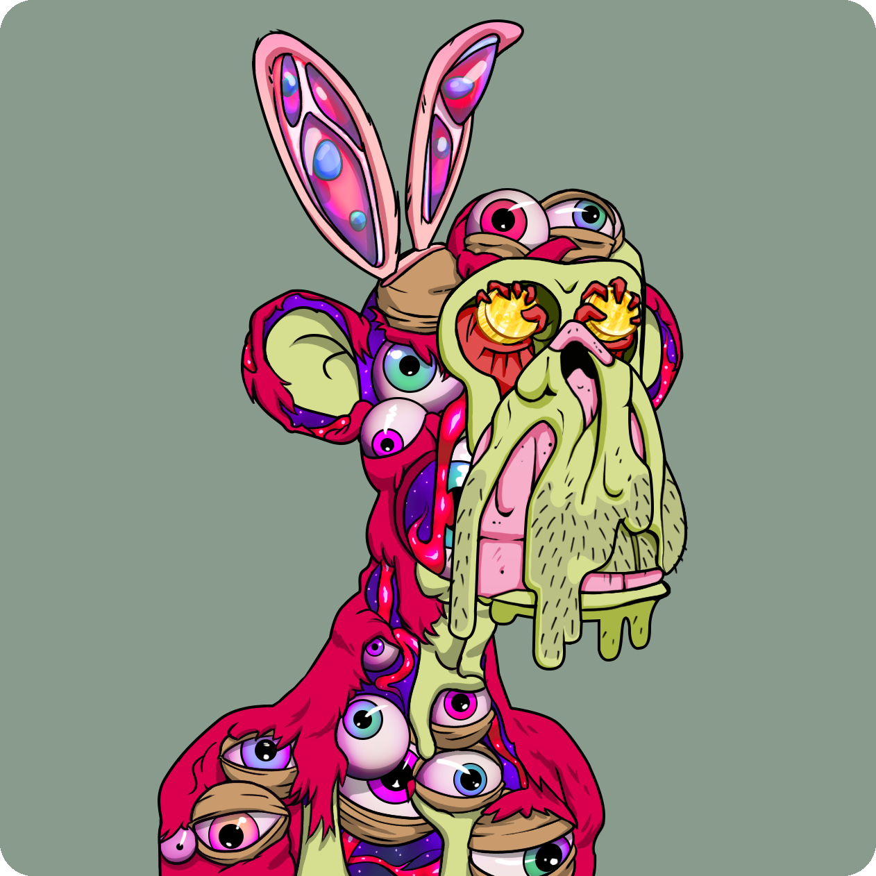 Yuga Labs - Mutant Ape Yacht Club - NFT # 2360