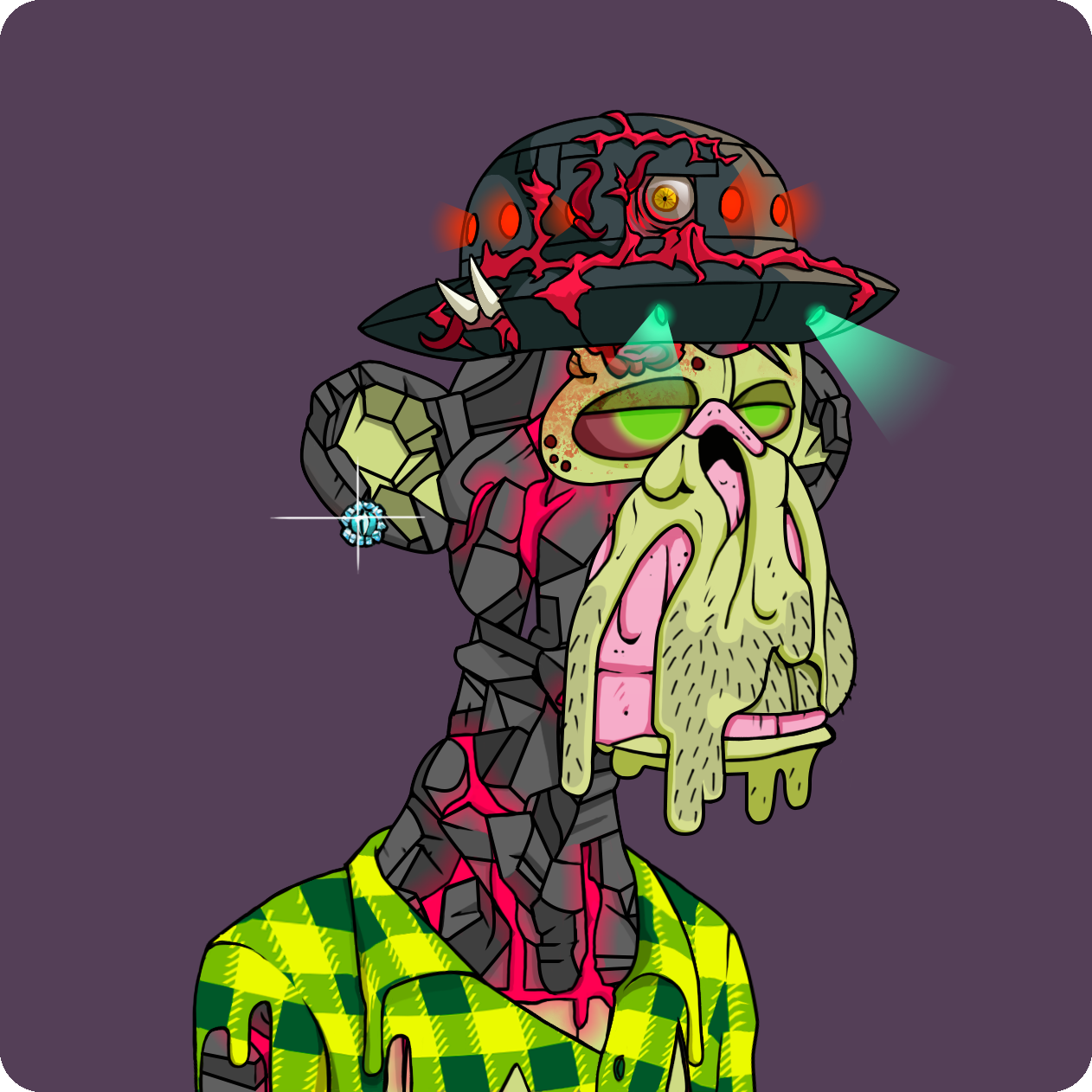 Yuga Labs - Mutant Ape Yacht Club - NFT # 19060