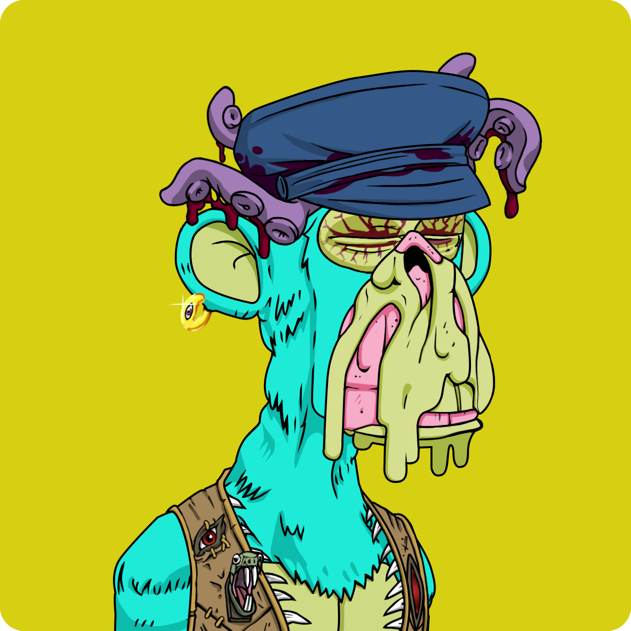 Yuga Labs - Mutant Ape Yacht Club - NFT # 18348