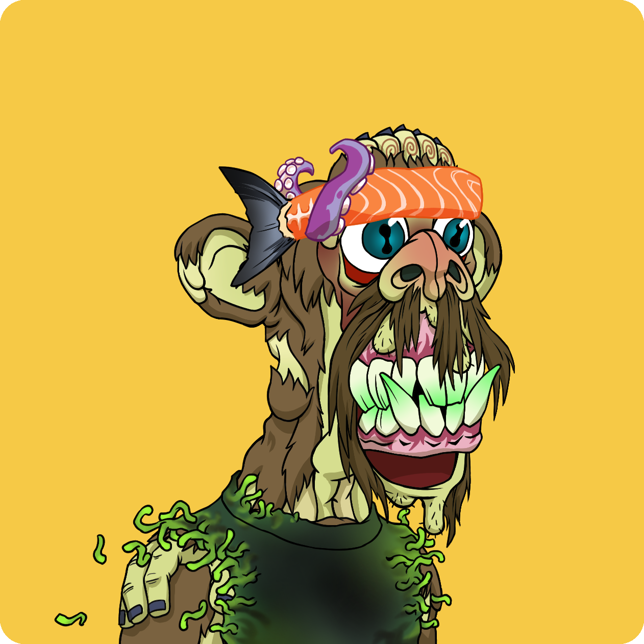 Yuga Labs - Mutant Ape Yacht Club - NFT # 5396