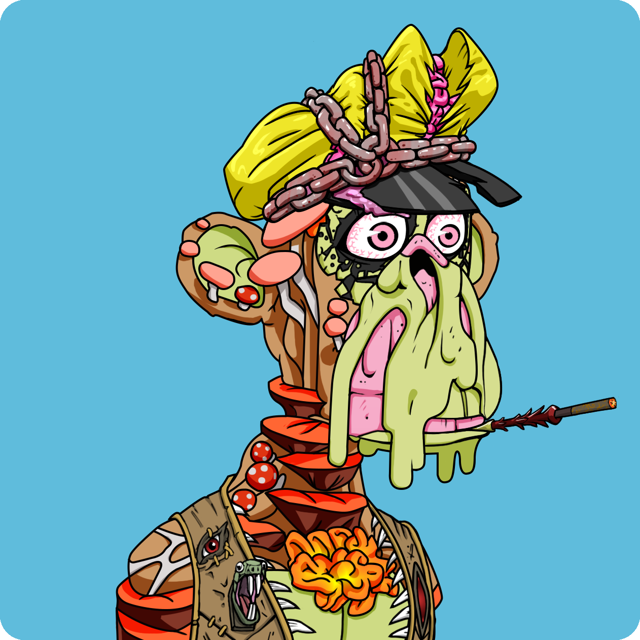 Yuga Labs - Mutant Ape Yacht Club - NFT # 12804