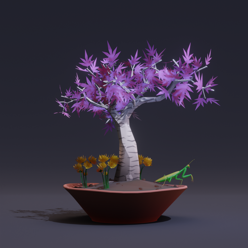 ZENFT Garden Society - Bonsai - Bonsai #8654 - NFT # 8654