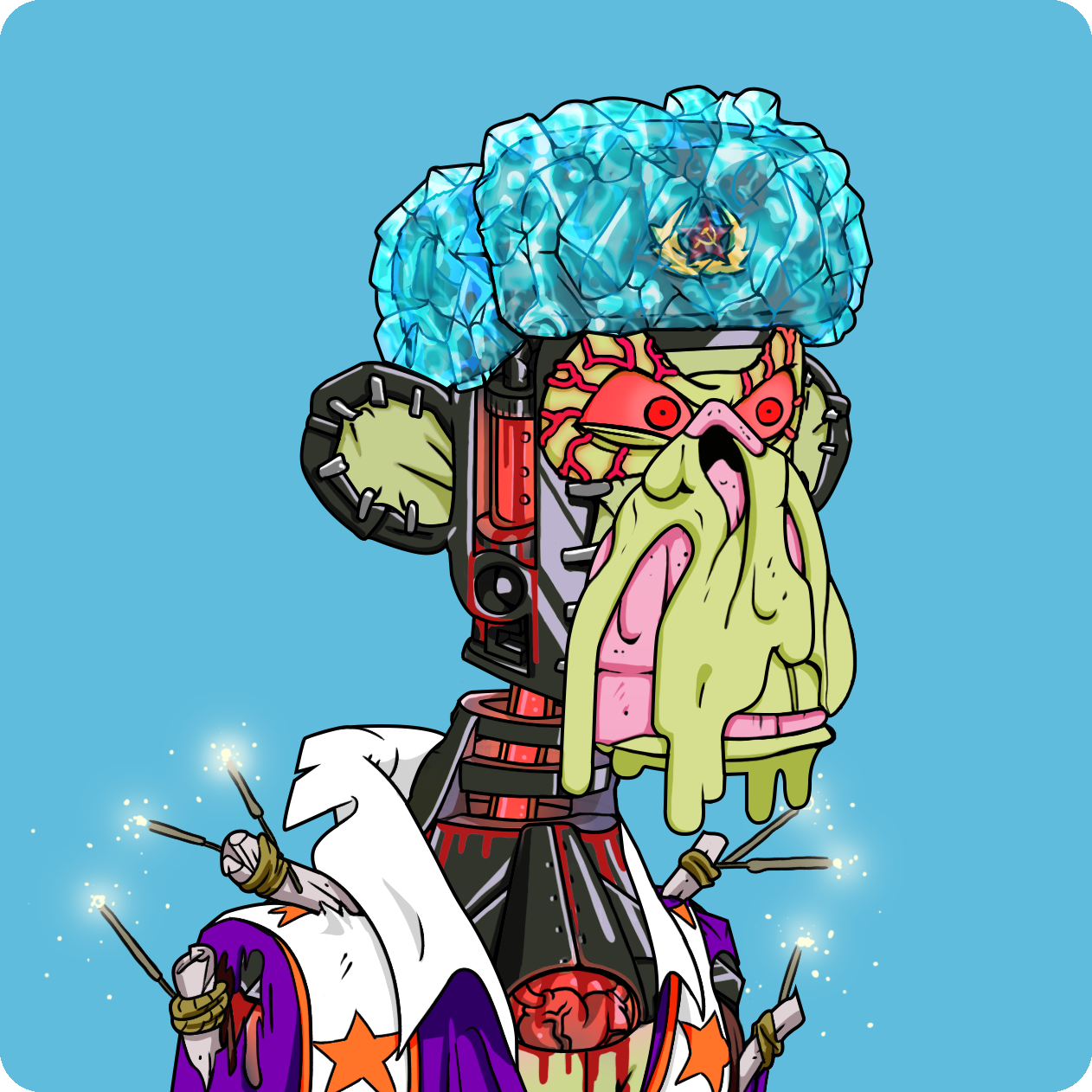 Yuga Labs - Mutant Ape Yacht Club - NFT # 2092