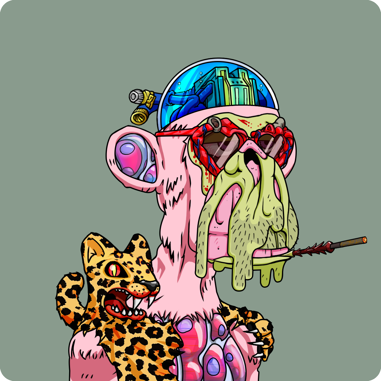 Yuga Labs - Mutant Ape Yacht Club - NFT # 14078