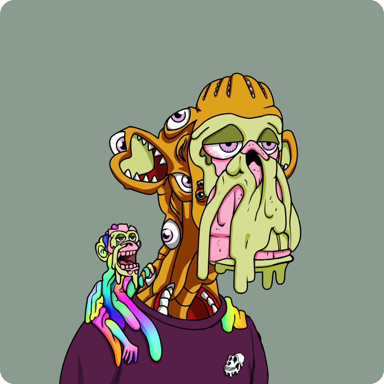 Yuga Labs - Mutant Ape Yacht Club - NFT # 27384