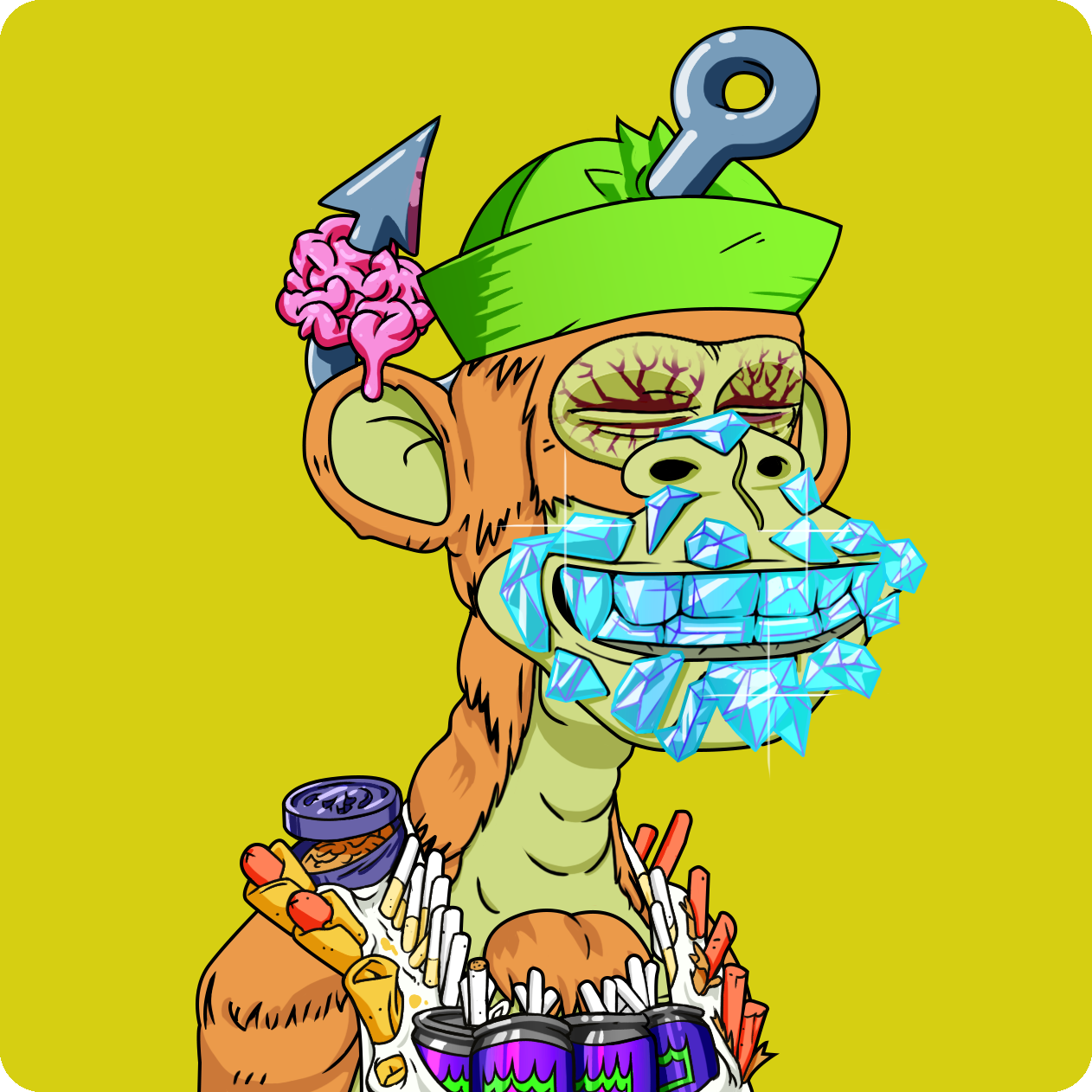 Yuga Labs - Mutant Ape Yacht Club - NFT # 16384