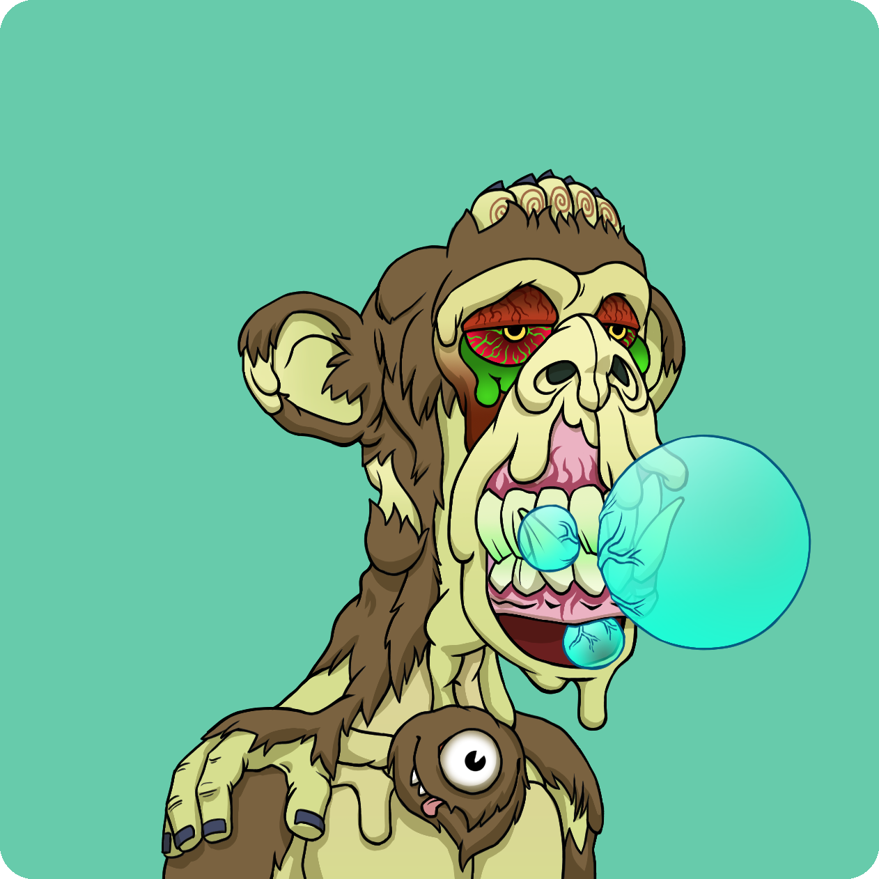 Yuga Labs - Mutant Ape Yacht Club - NFT # 6156