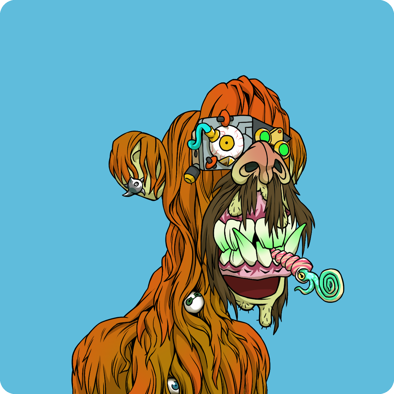 Yuga Labs - Mutant Ape Yacht Club - NFT # 3111