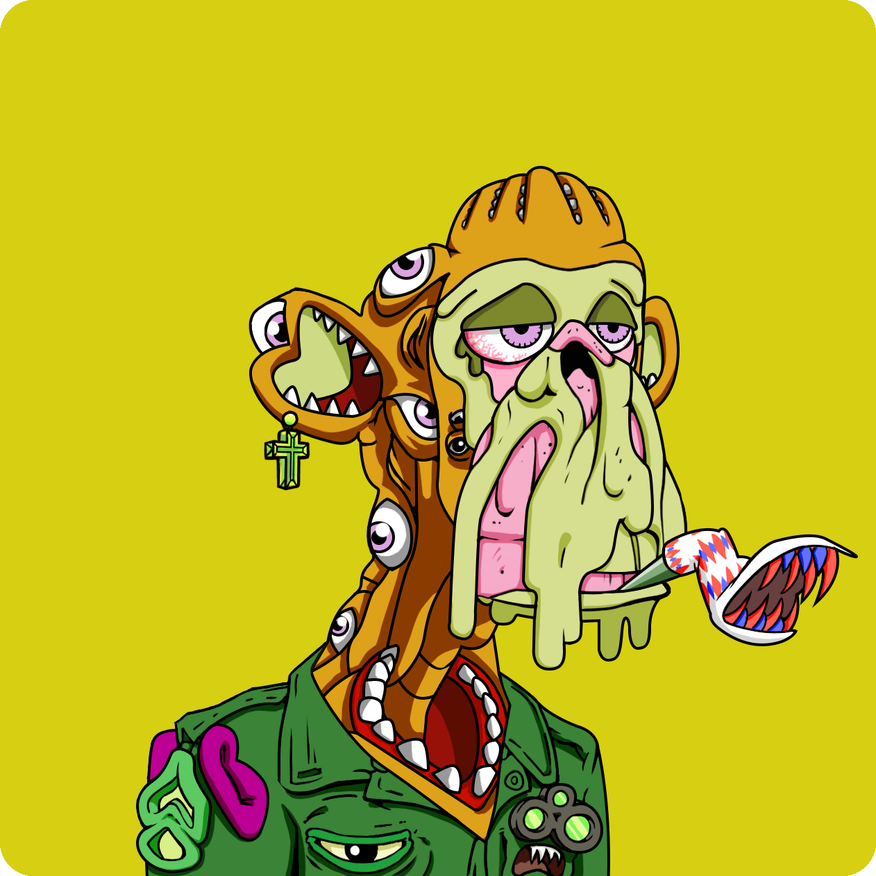 Yuga Labs - Mutant Ape Yacht Club - NFT # 4557