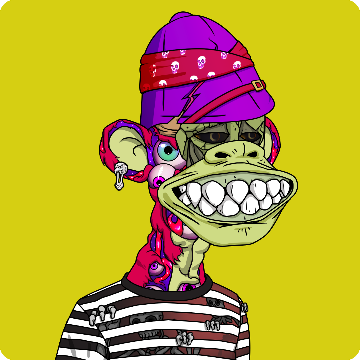 Yuga Labs - Mutant Ape Yacht Club - NFT # 8054