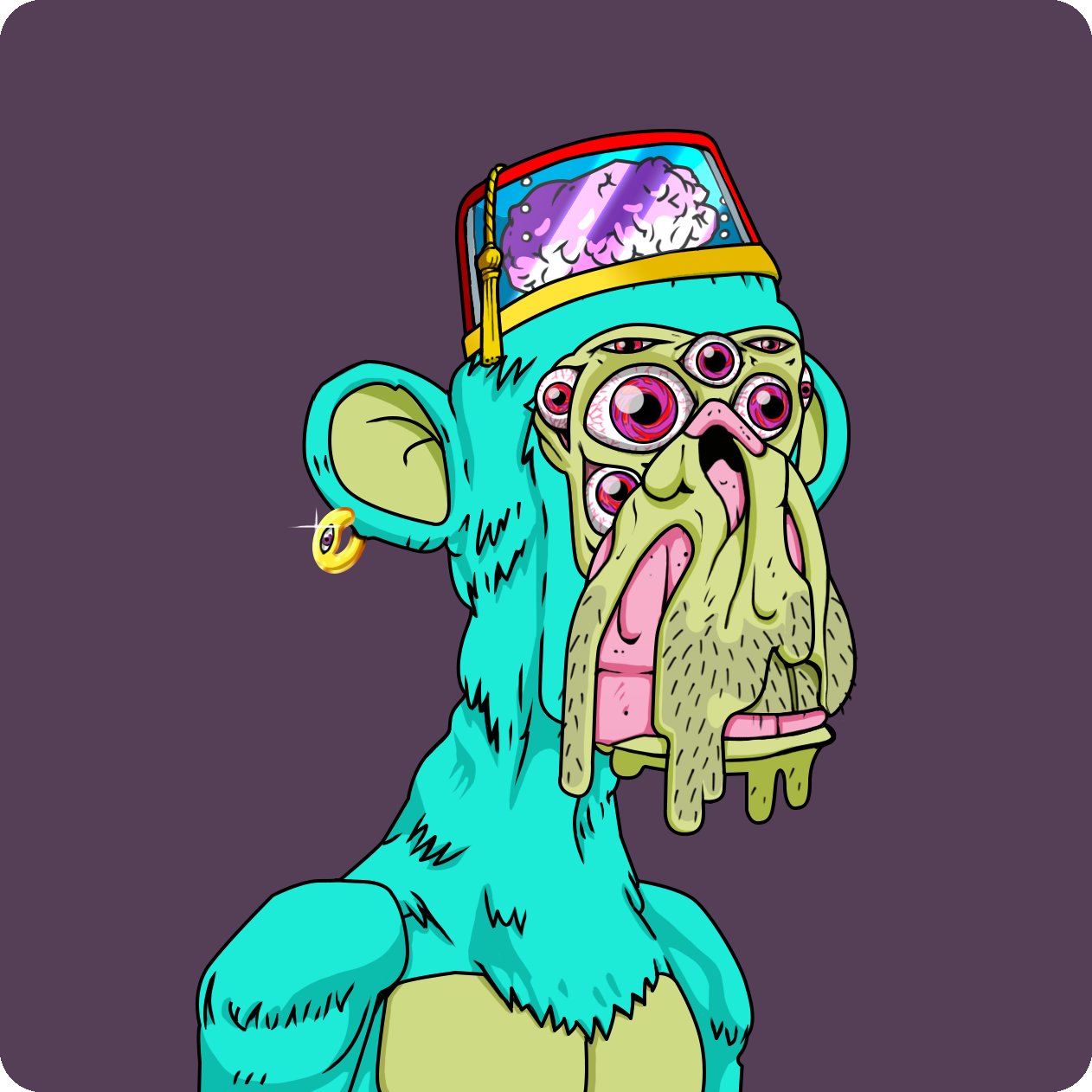 Yuga Labs - Mutant Ape Yacht Club - NFT # 9898