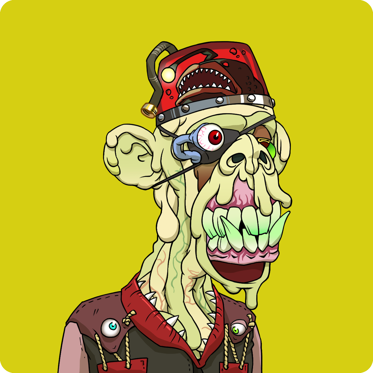 Yuga Labs - Mutant Ape Yacht Club - NFT # 2598