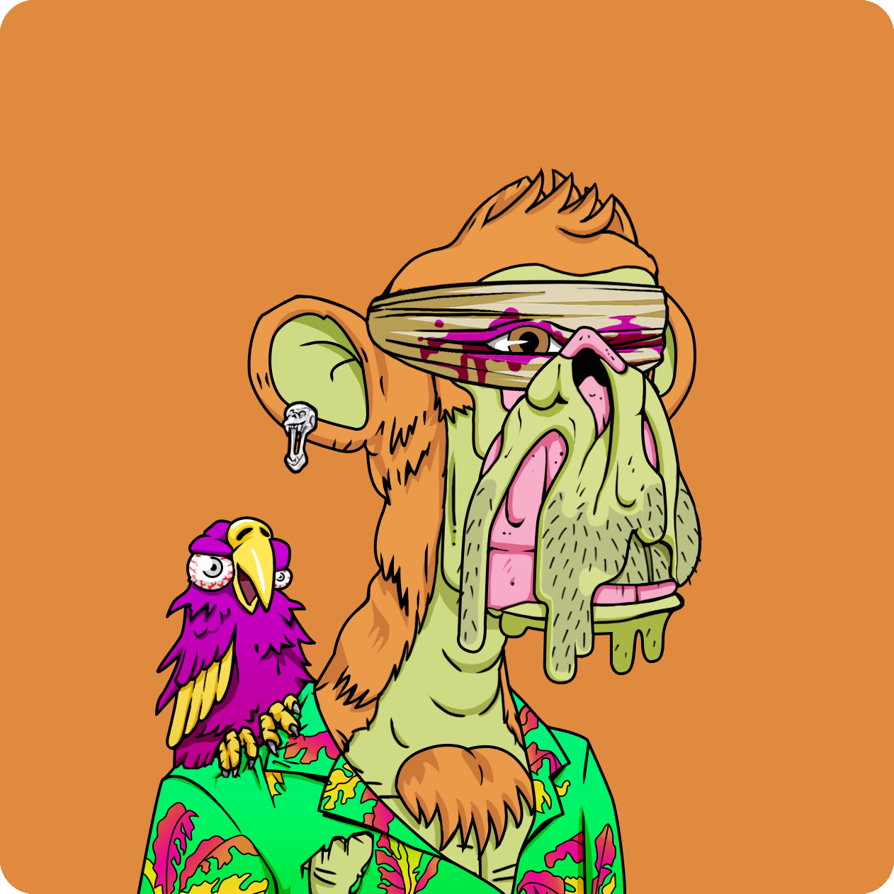 Yuga Labs - Mutant Ape Yacht Club - NFT # 16902