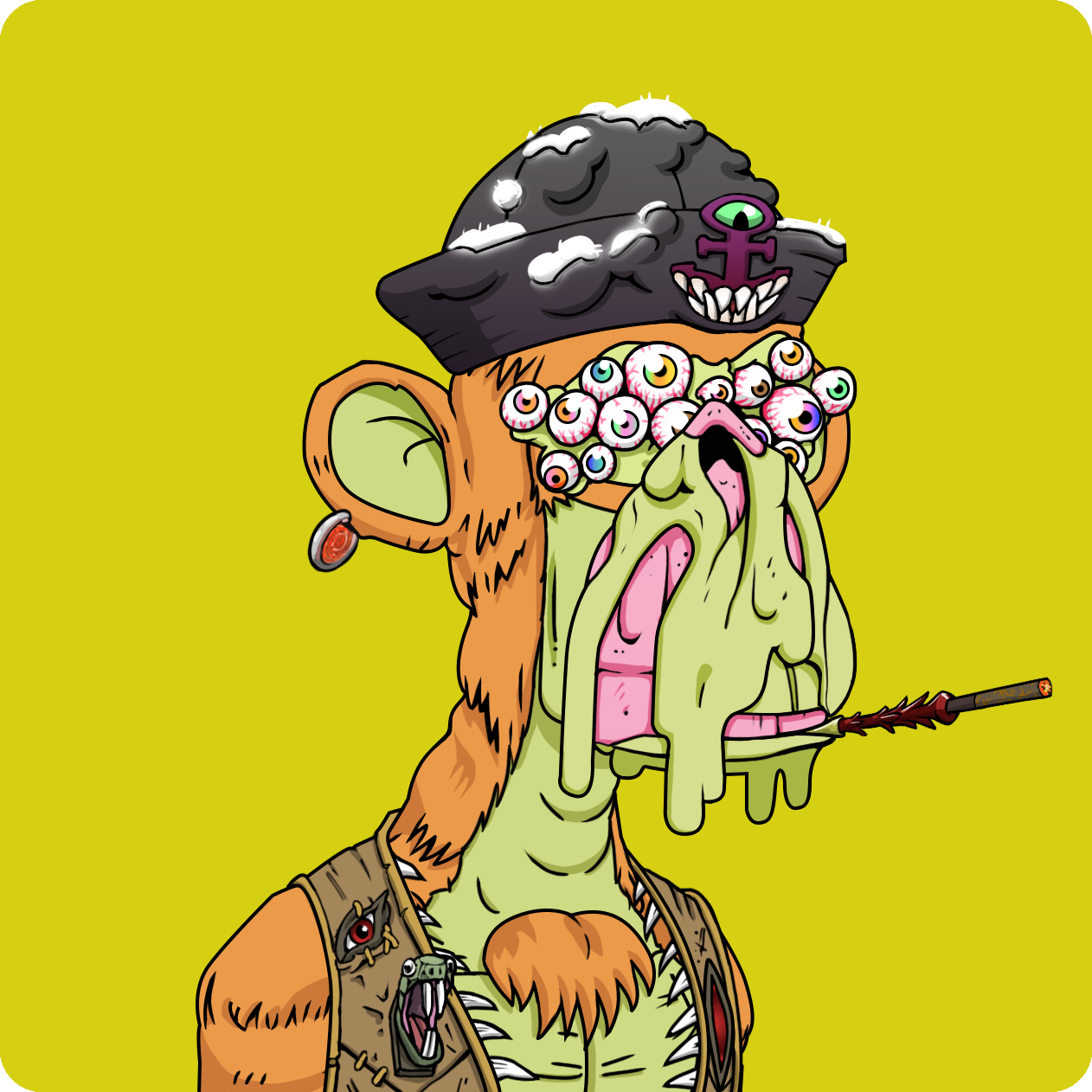 Yuga Labs - Mutant Ape Yacht Club - NFT # 68