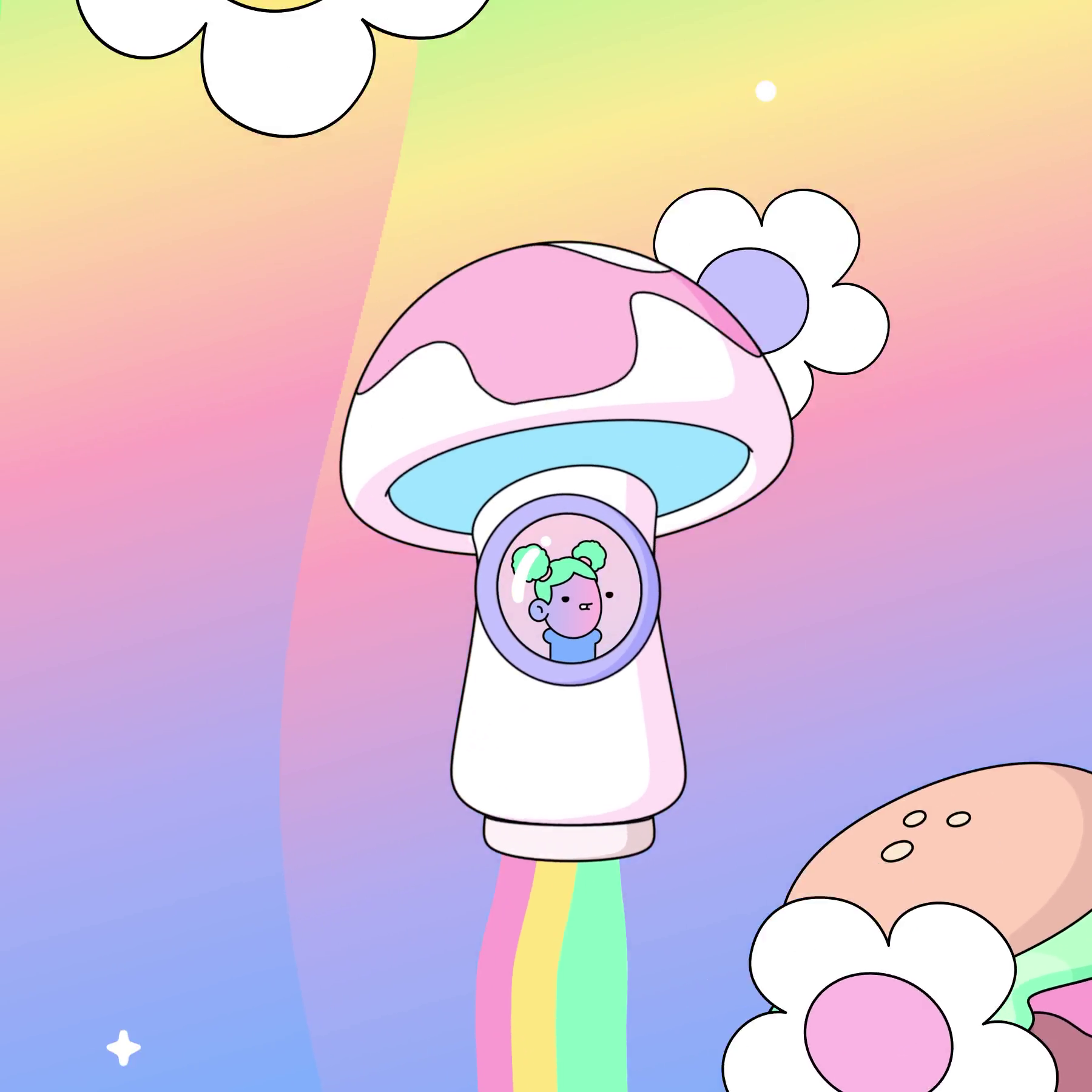 The Doodles Founders - Space Doodles - Space Doodle #356 - NFT # 356