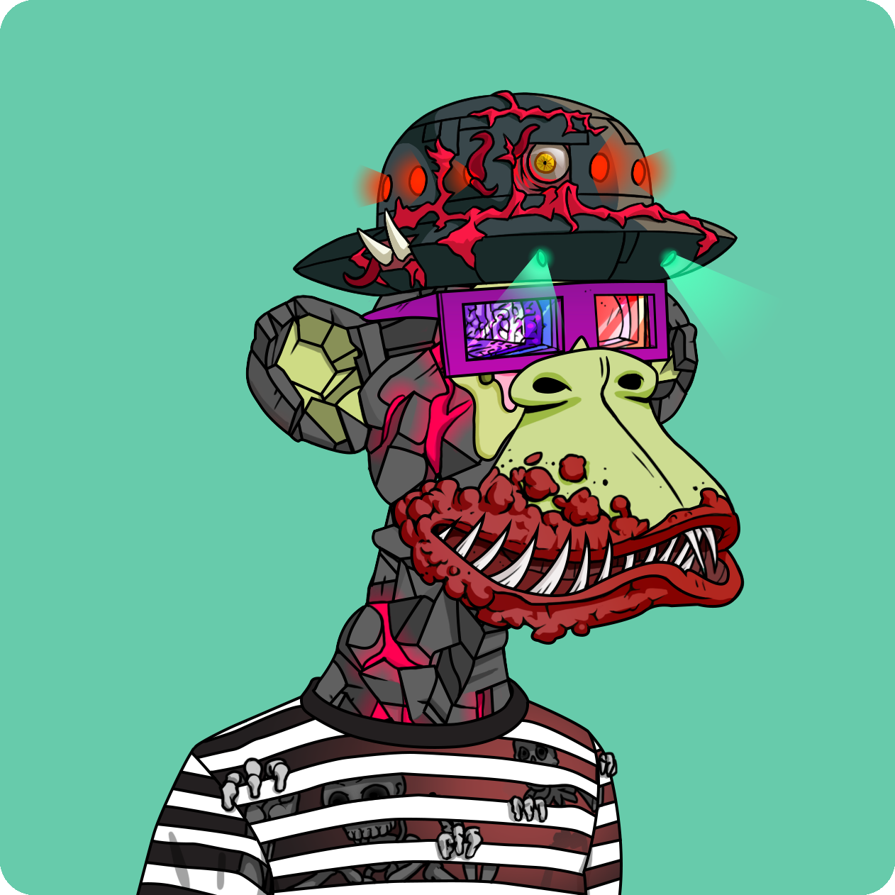 Yuga Labs - Mutant Ape Yacht Club - NFT # 18582