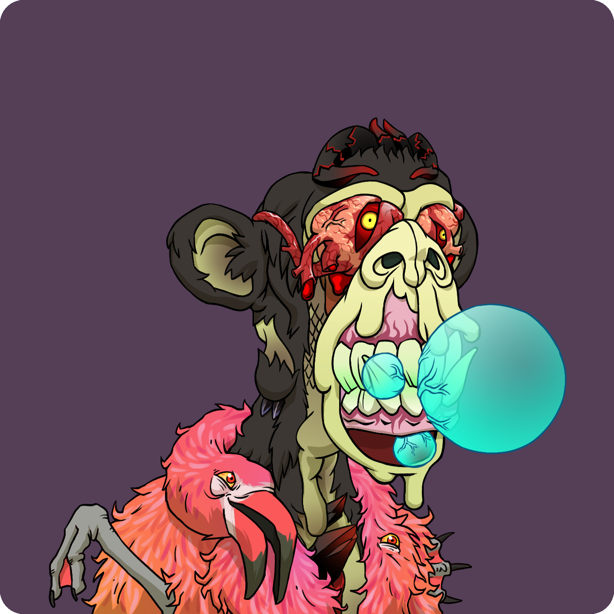 Yuga Labs - Mutant Ape Yacht Club - NFT # 28733