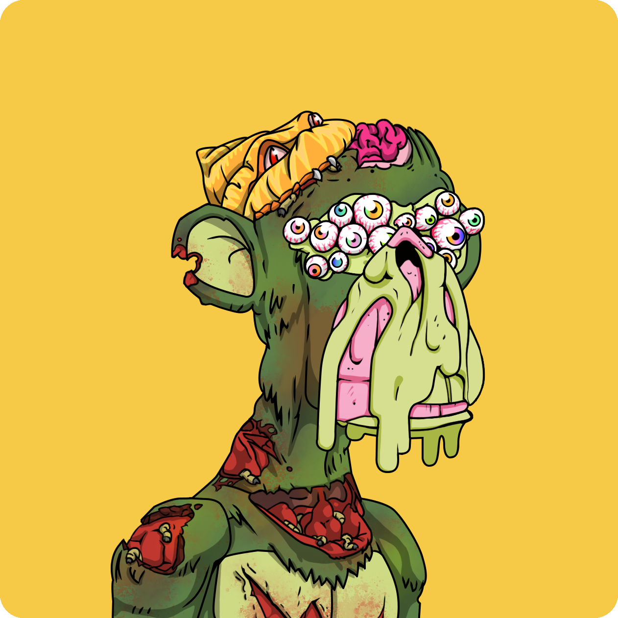 Yuga Labs - Mutant Ape Yacht Club - NFT # 19648