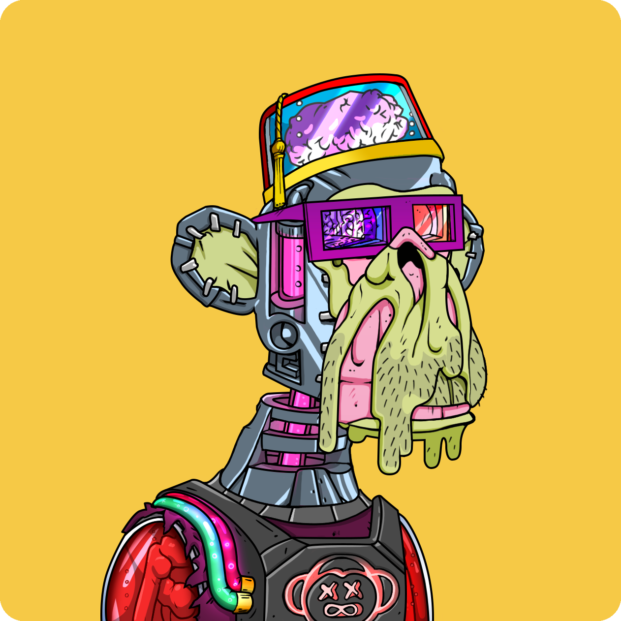 Yuga Labs - Mutant Ape Yacht Club - NFT # 4896