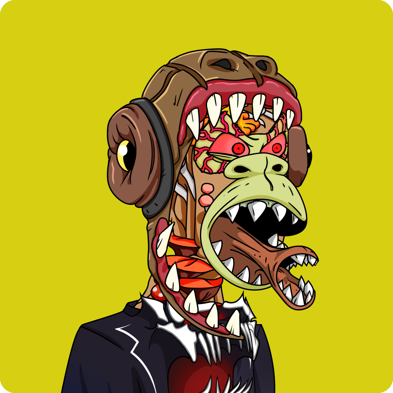 Yuga Labs - Mutant Ape Yacht Club - NFT # 345